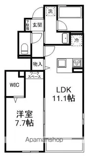 MALIE Ⅱ【1階】の間取り