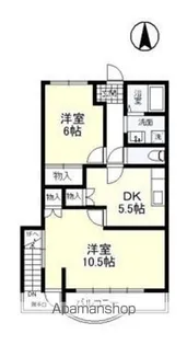OASIS MAKINO【2階】の間取り