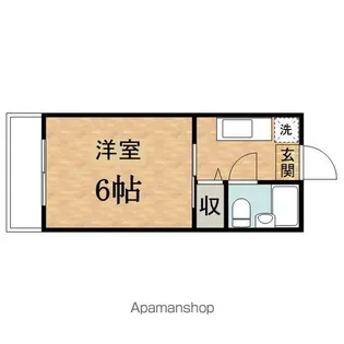 めぞん一刻【4階】の間取り