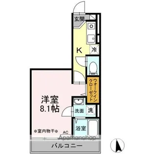 リナーシェ A【3階】の間取り