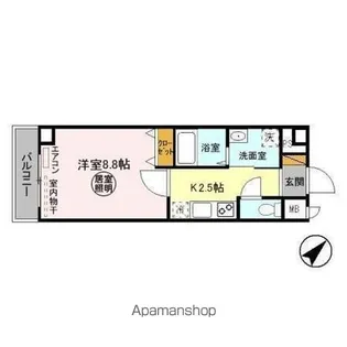 おおたかの森グラナリー【3階】の間取り