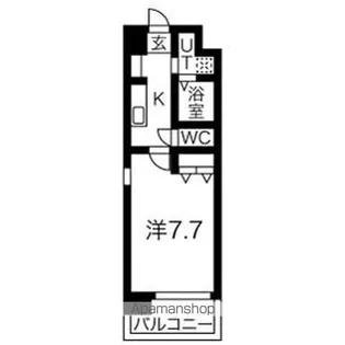 サニー東山【7階】の間取り
