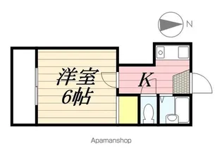 パレス萩丘【2階】の間取り