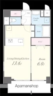 アグレアーブル エモア【9階】の間取り