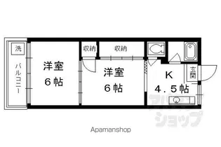GSハイツ【301号室】の間取り