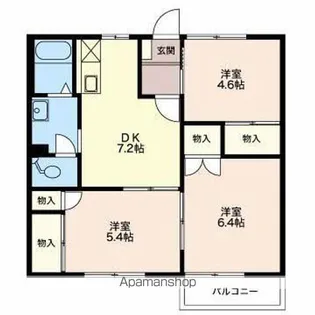 フォーブルT【2階】の間取り