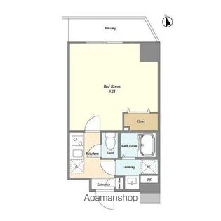 アルファコート綾瀬2【5階】の間取り