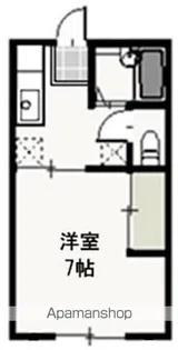 サンコーポ西古松【1階】の間取り