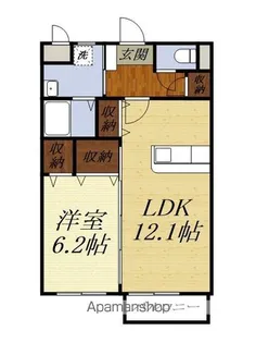 コスモ28【2階】の間取り