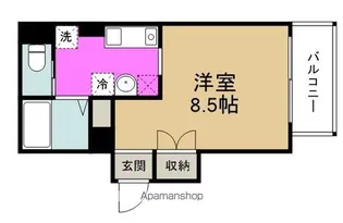 アスタ・ラ・ビスタ新梅田【3階】の間取り