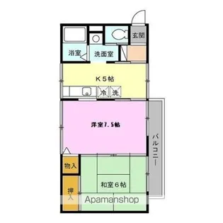 ソシア・エム【2階】の間取り