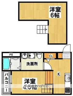 Seis【203号室】の間取り