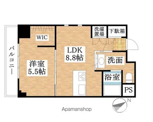 SK BUILDING-7【6階】の間取り