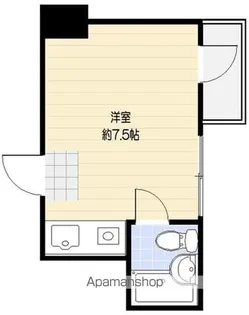 サンパレス新宿【8階】の間取り