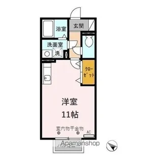 アバンテ【2階】の間取り