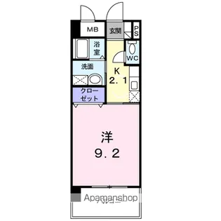 広島県福山市南今津町【マンション】の間取り