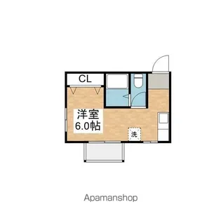 ビューハイツ【202号室】の間取り