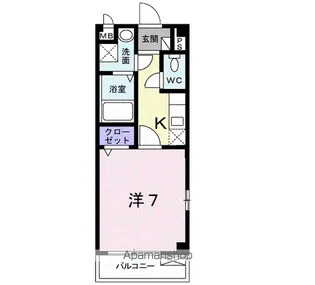 ロングTAKABUNE【2階】の間取り