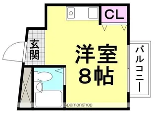 プレステージI【204号室】の間取り