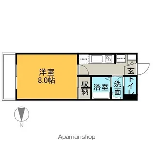 コスモリヴェール【1階】の間取り