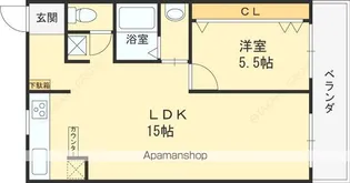 小林マンション【3階】の間取り
