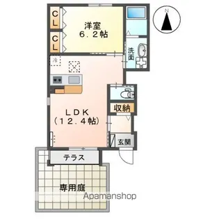 アリディファルコⅠ【1階】の間取り