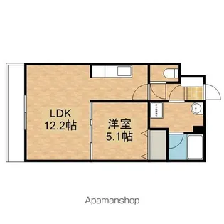 パルテール【1階】の間取り