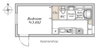 LIVEFLAT巣鴨【2階】の間取り