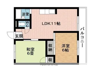 共生マンション【3階】の間取り