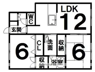 サンシャインKEIO【2階】の間取り