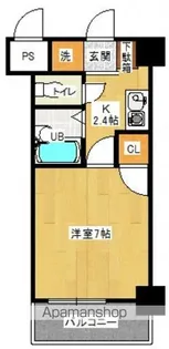 フォルム牛田新町【403号室号室】の間取り