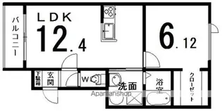 カーサ エクセレンテ 【1階】の間取り