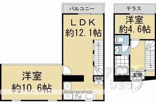 マナーハウス【A106号室】の間取り