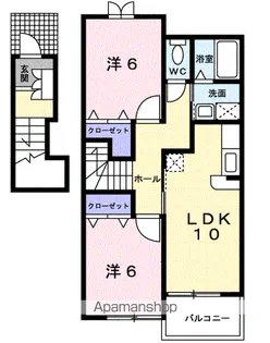 コニファーヒルⅡ【2階】の間取り