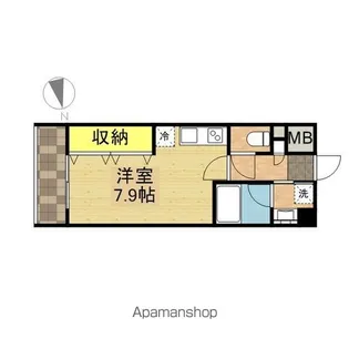 エスポアール泉【9階】の間取り