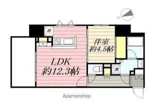 LOG浅草CLASSIC【1201号室】の間取り