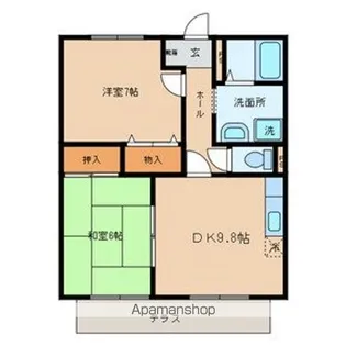 SEPIA【1階】の間取り