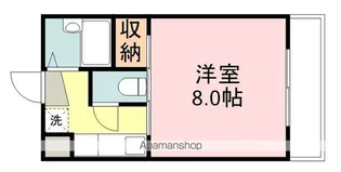 サンレモハイツ上杉【B305号室】の間取り
