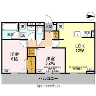 9COLORS【1階】の間取り