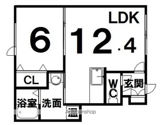RIDENTE(リデンテ)【1階】の間取り