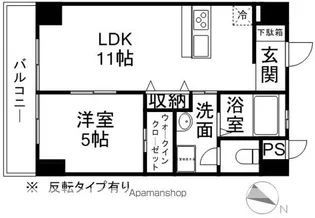 パソナⅢ【603号室】の間取り