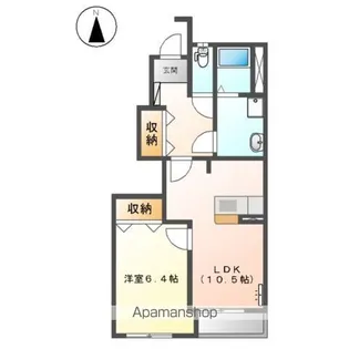 ドルチェA【1階】の間取り