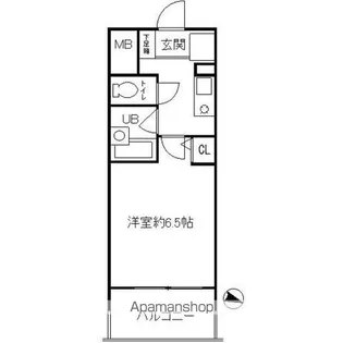 サンクレイドルレヴィール池袋【5階】の間取り
