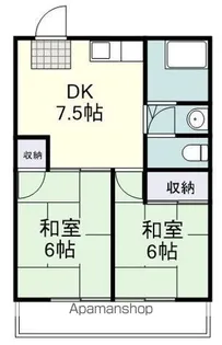 新川ハイツ【2階】の間取り