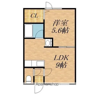 アルカディアⅡ【1階】の間取り