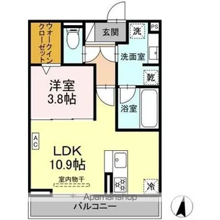 エクラノーブル【2階】の間取り