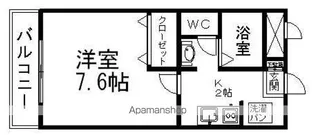 フレンドリーハイツ【2階】の間取り