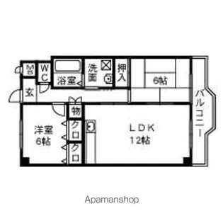 ロイヤルヒル守山【2階】の間取り