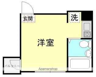 シャンテ町屋【2階】の間取り