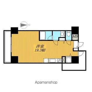 ウィルテラス千葉中央【14階】の間取り